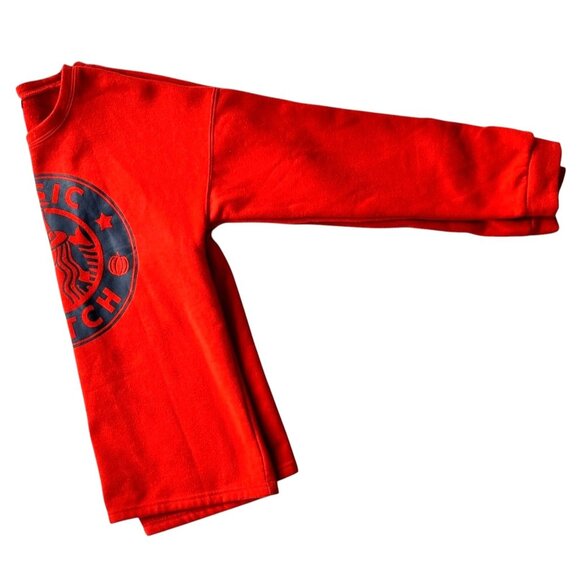 SheShow Basic Witch Sweatshirt Medium Orange  Halloween Starbucks Mermaid NWOT - Picture 9 of 12